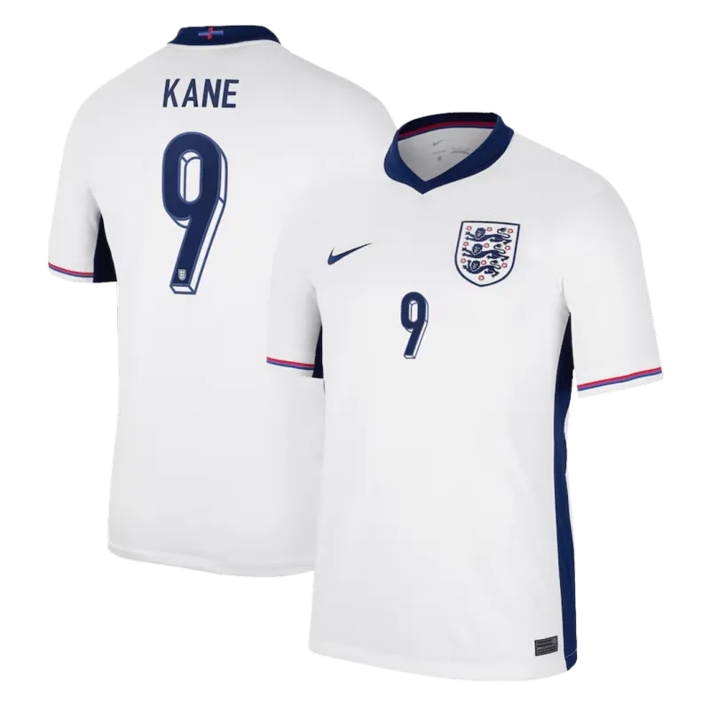 KANE #9 England Home Soccer Jersey EURO 2024