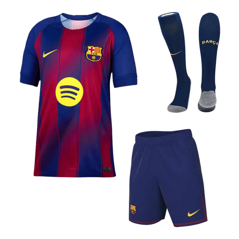 Barcelona Home Jerseys Full Kit 2025/26