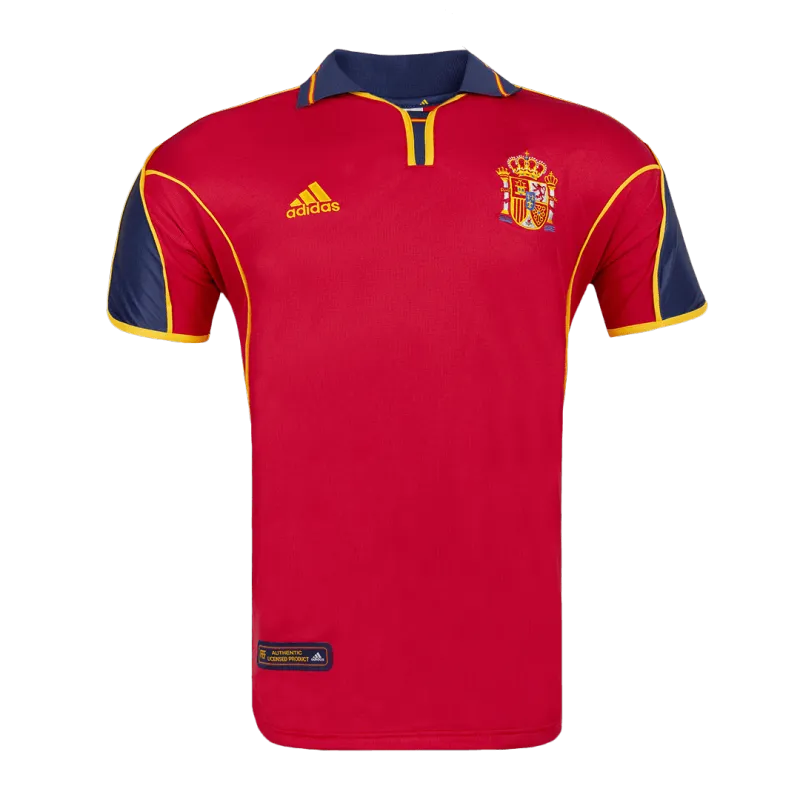 Vintage Soccer Jersey Spain Home 2000