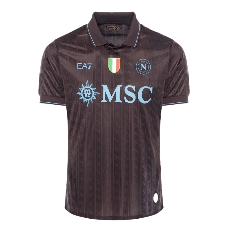 Napoli Third Away Authentic Soccer Jersey 2025/26