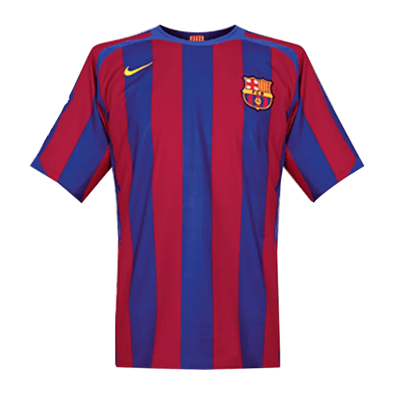 Vintage Soccer Jersey Barcelona Home 2005/06 – UCL Final