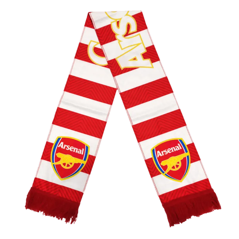 Arsenal Soccer Scarf Red&White