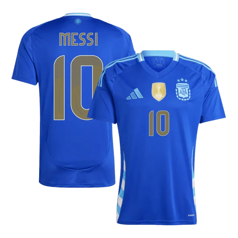 MESSI #10 Argentina Away Soccer Jersey 2024