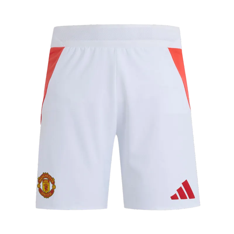 Manchester United Home Authentic Soccer Shorts 2024/25