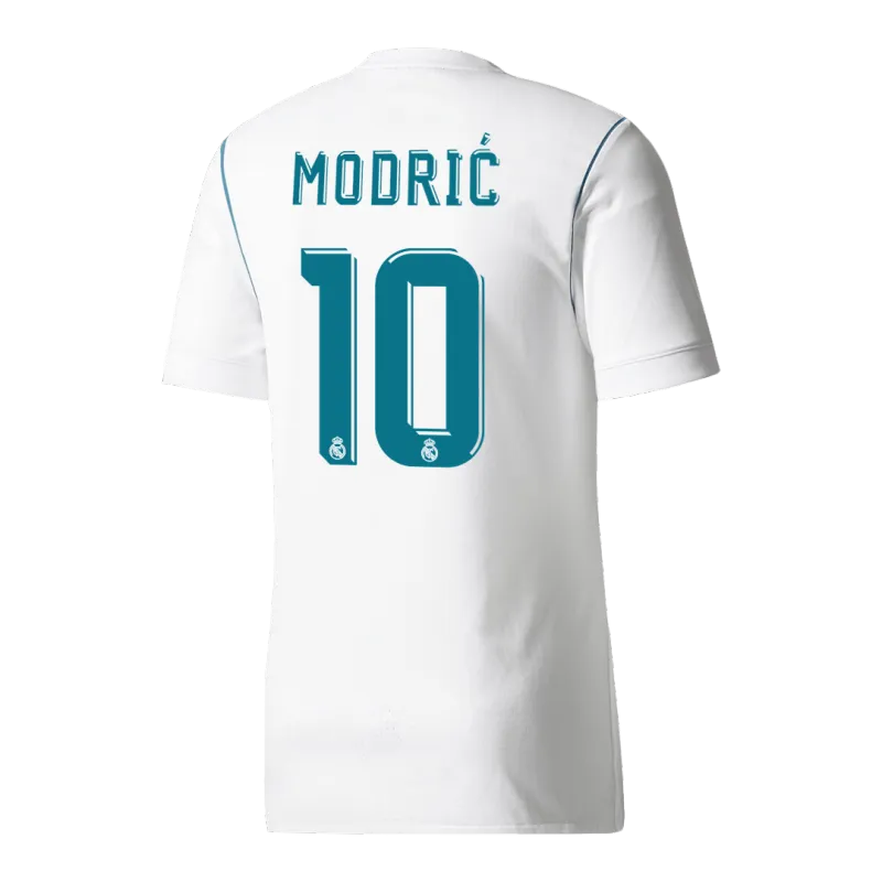 Vintage Soccer Jersey MODRIĆ #10 Real Madrid Home 2017/18