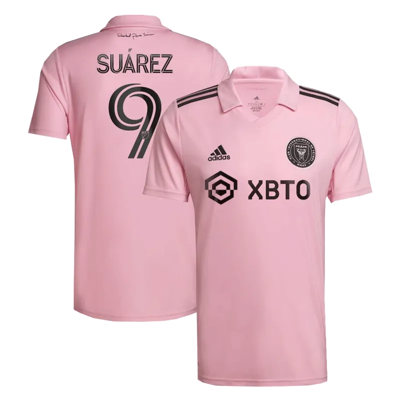 SUÁREZ #9 Inter Miami CF Home Soccer Jersey 2022