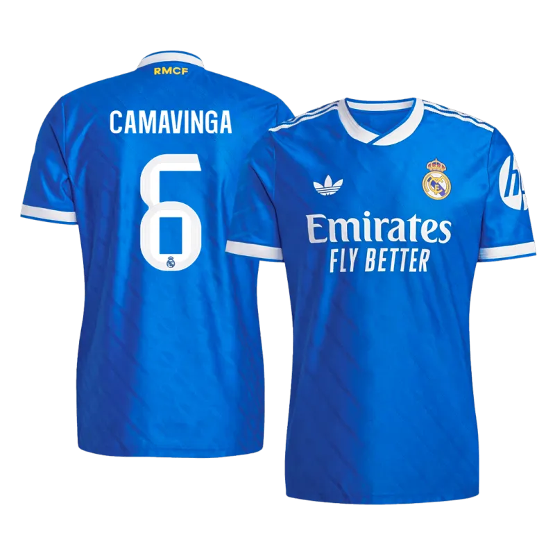 CAMAVINGA #6 Real Madrid Third Away Authentic Soccer Jersey 2025/26