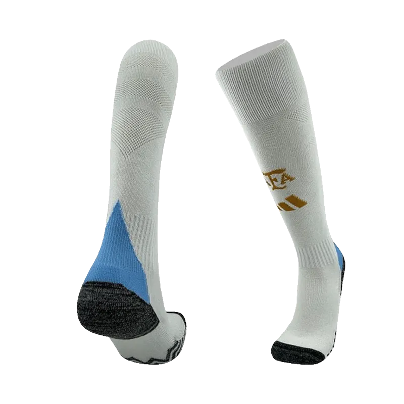 Argentina Home Soccer Socks 2024 Kids