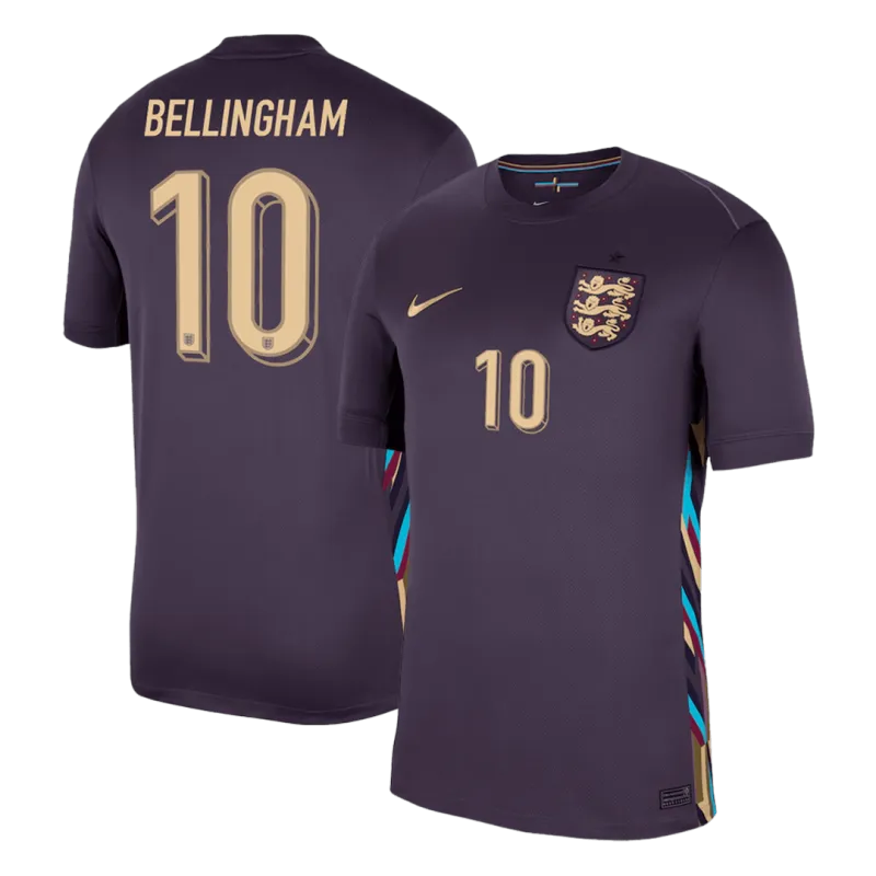 BELLINGHAM #10 England Away Soccer Jersey 2024