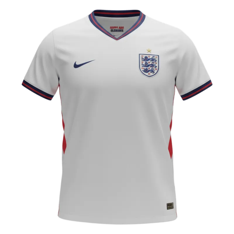 England Home Soccer Jersey World Cup 2026