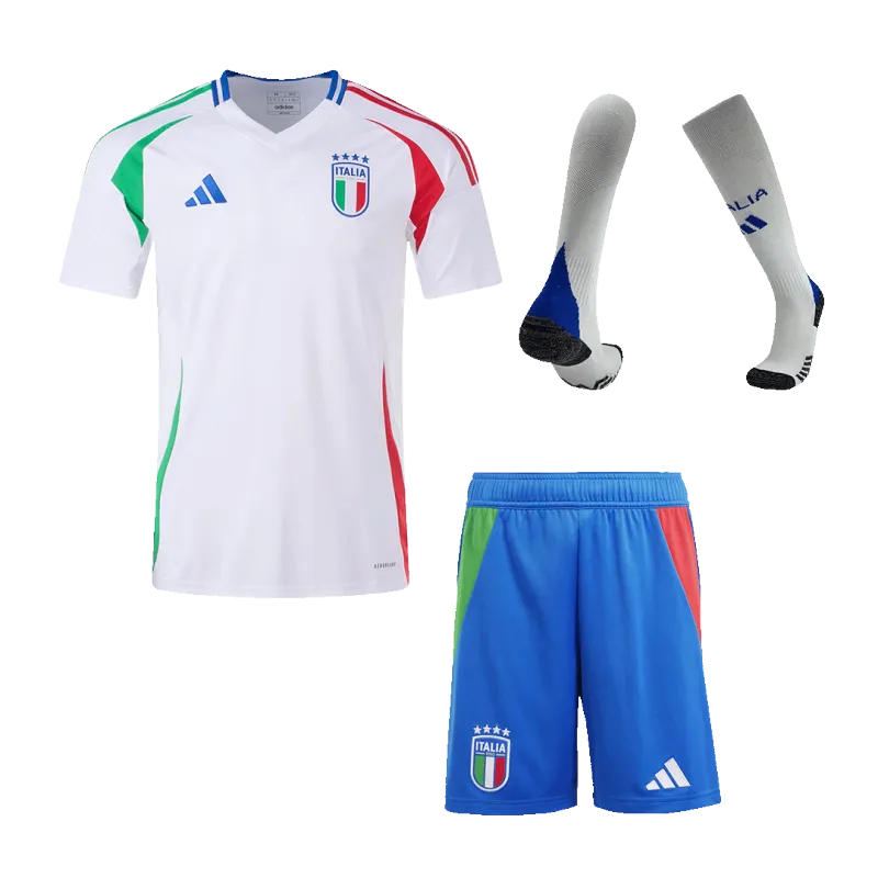 Italy Away Jerseys Full Kit EURO 2024