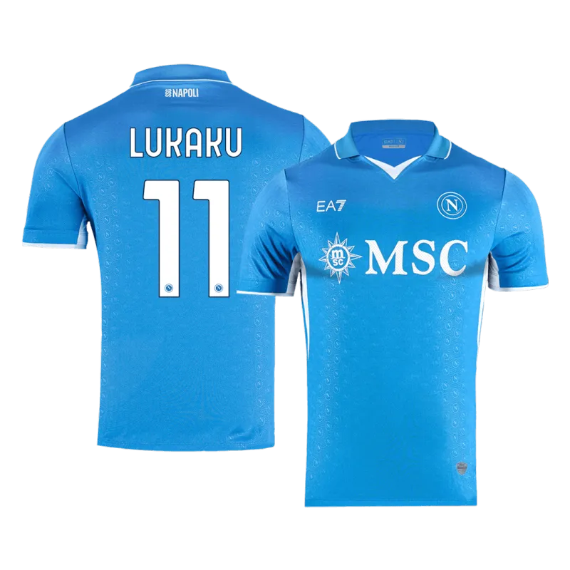 LUKAKU #11 Napoli Home Authentic Soccer Jersey 2024/25