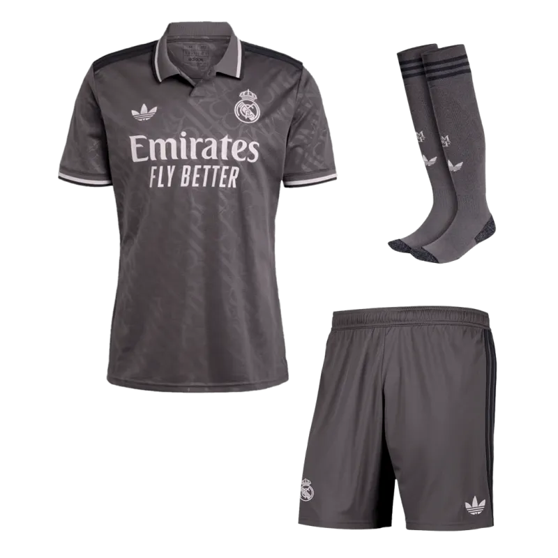 Real Madrid Third Away Jerseys Full Kit 2024/25