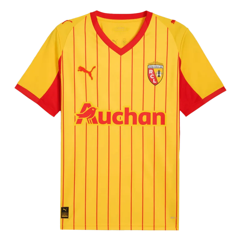 RC Lens Home Soccer Jersey 2025/26