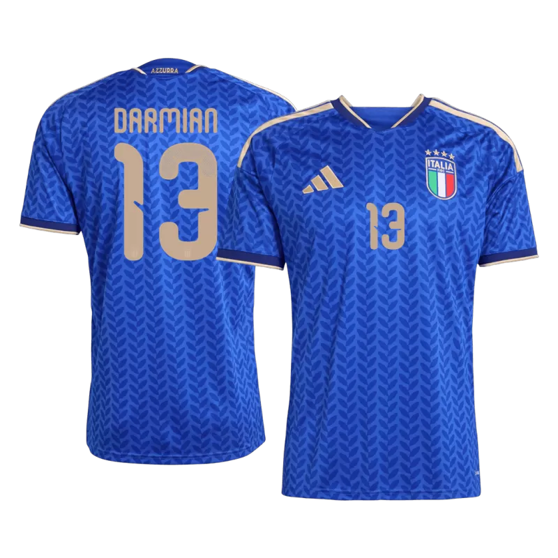 DARMIAN #13 Italy Home Soccer Jersey World Cup 2026