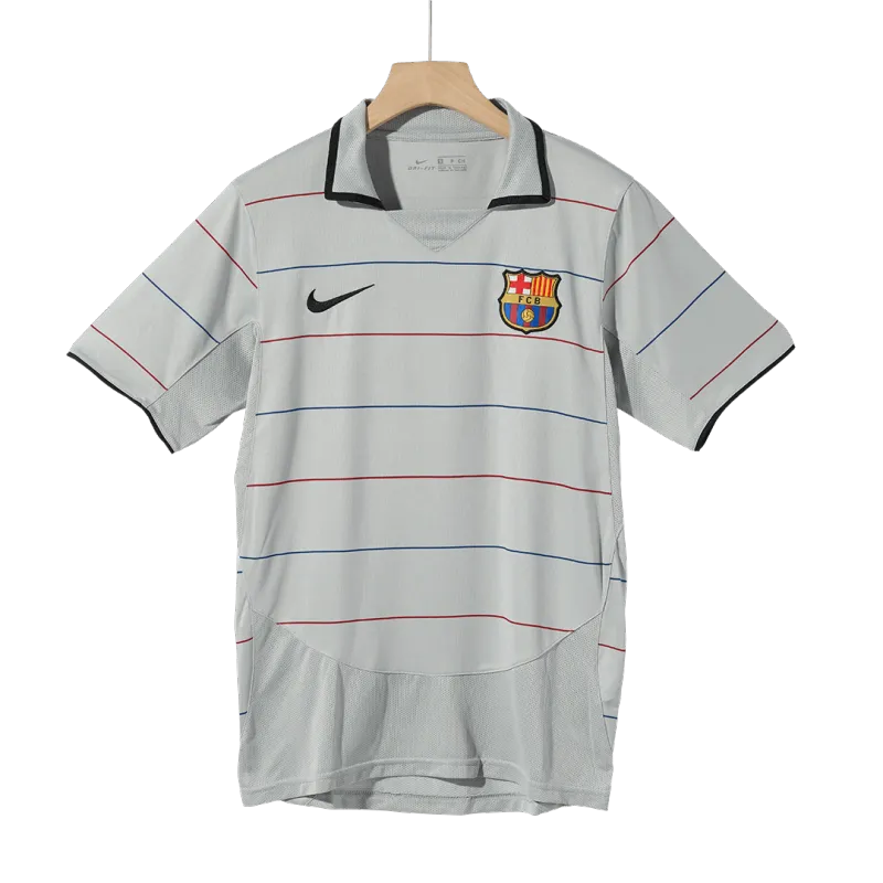 Vintage Soccer Jersey Barcelona Away 2003/04