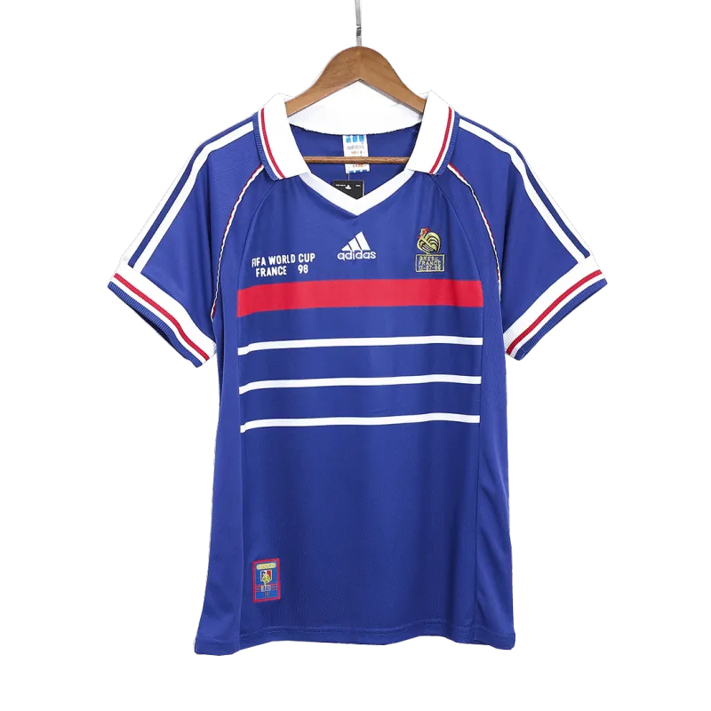 Vintage Soccer Jersey France Home 1998