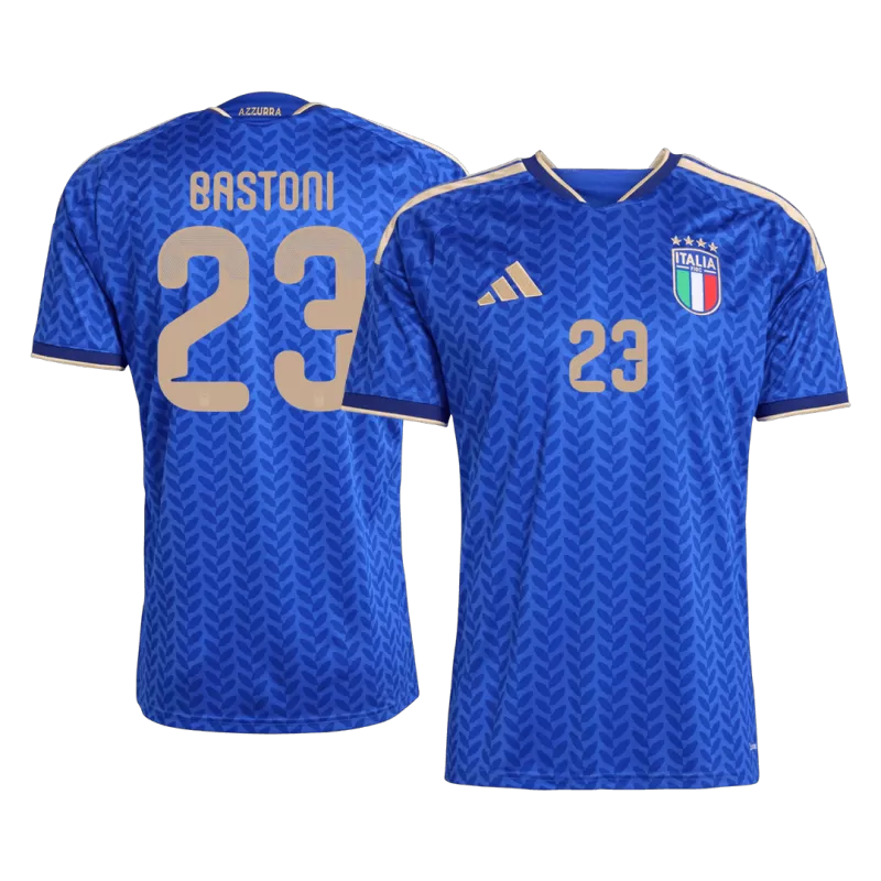 BASTONI #23 Italy Home Soccer Jersey World Cup 2026