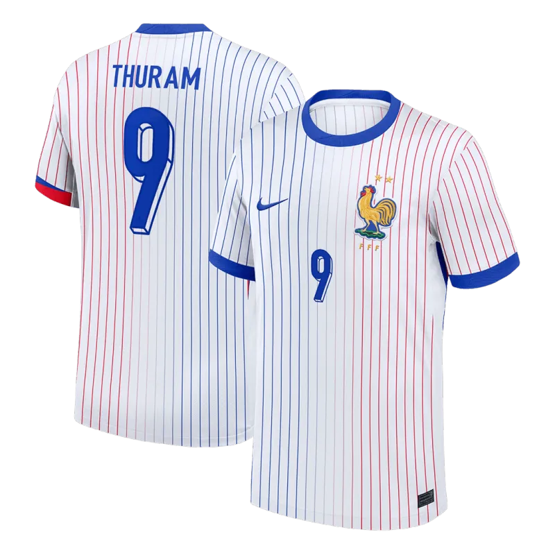 THURAM #9 France Away Soccer Jersey 2024