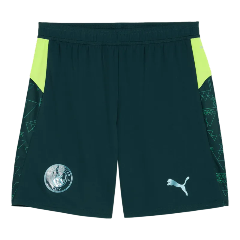 Manchester City Fourth Away Soccer Shorts 2025/26