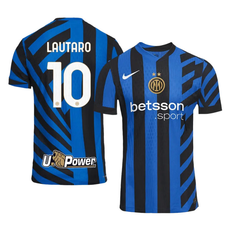 LAUTARO #10 Inter Milan Home Soccer Jersey 2024/25