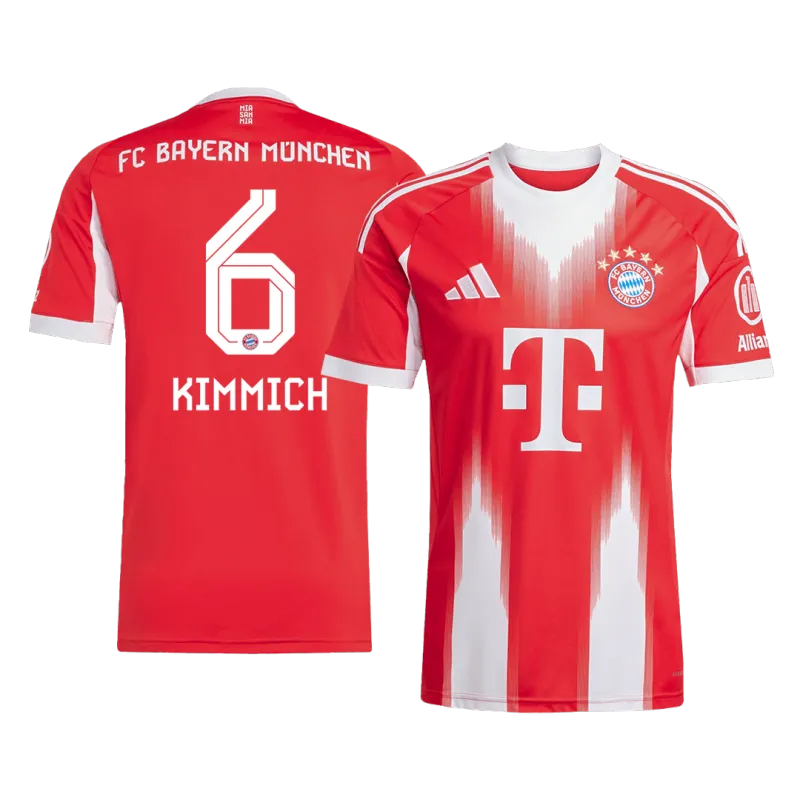 KIMMICH #6 Bayern Munich Home Soccer Jersey 2025/26
