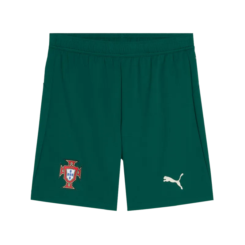 Portugal Home Soccer Shorts 2025
