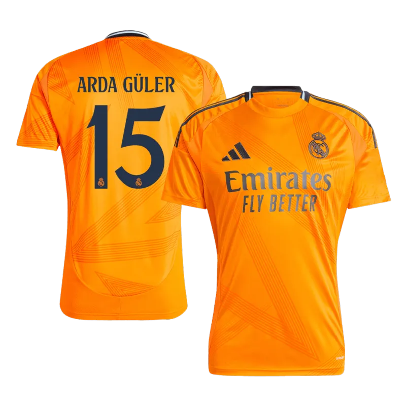 ARDA GÜLER #15 Real Madrid Away Soccer Jersey 2024/25