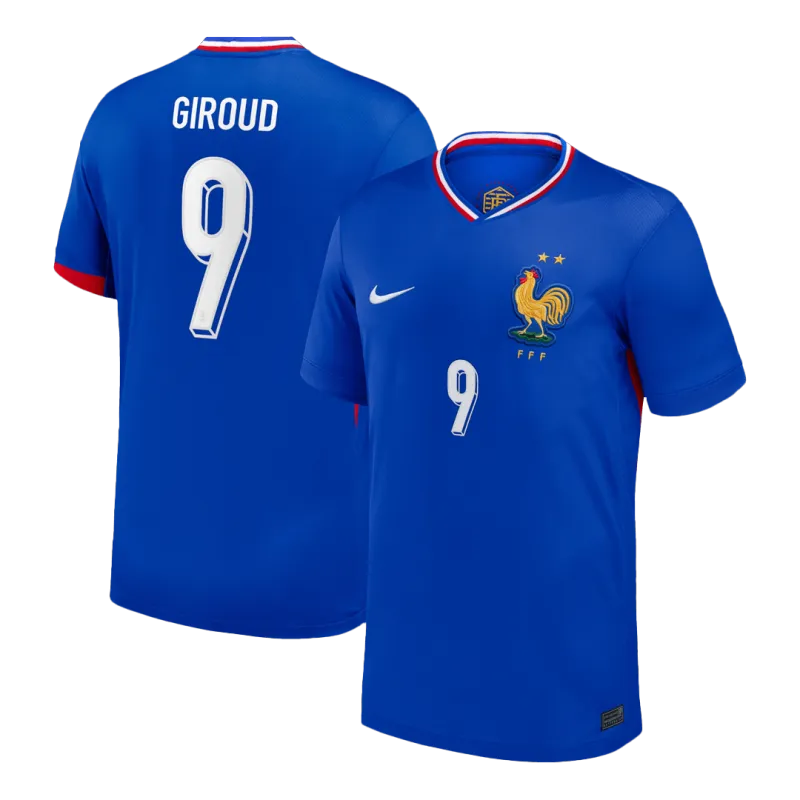 GIROUD #9 France Home Soccer Jersey 2024