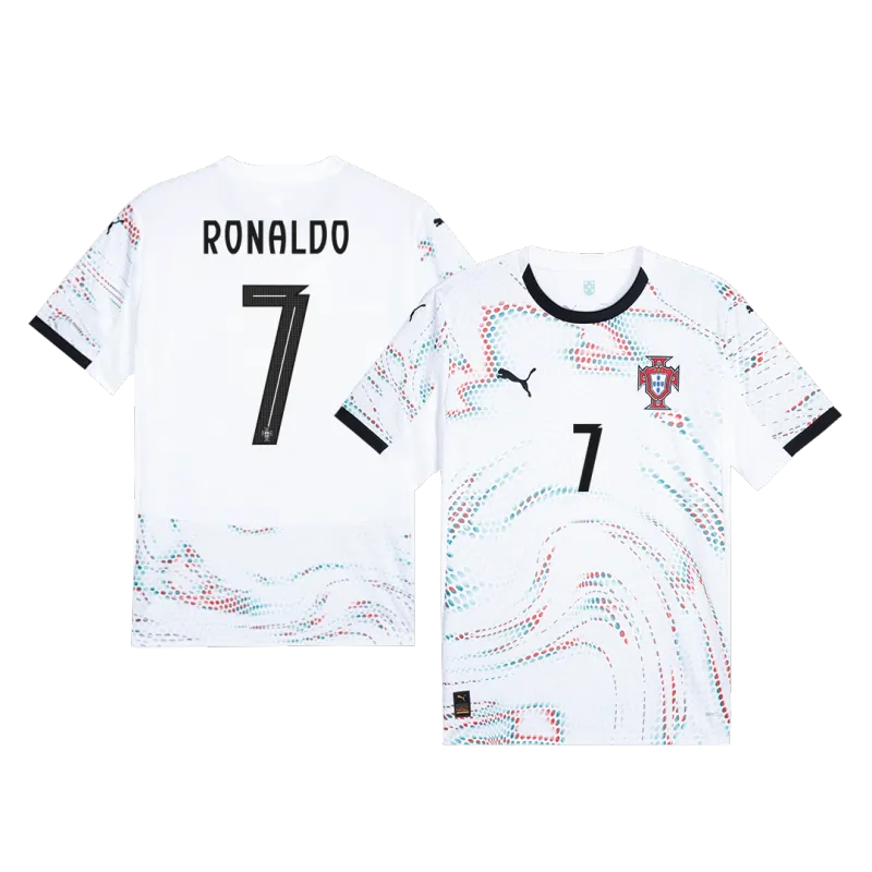 RONALDO #7 Portugal Away Soccer Jersey 2025