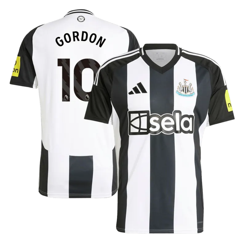 GORDON #10 Newcastle United Home Soccer Jersey 2024/25
