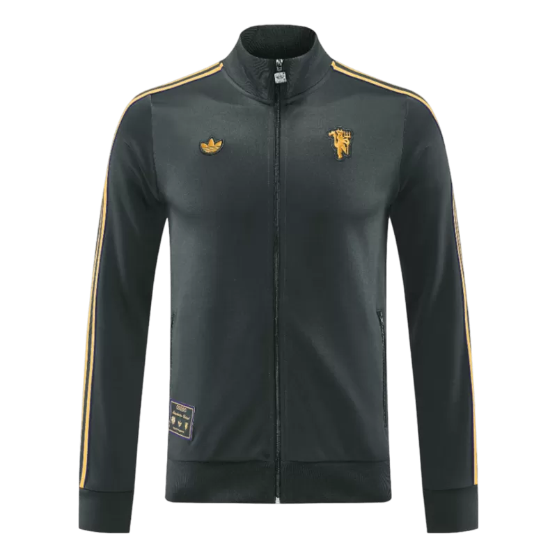 Manchester United Track Jacket 2025/26 – Black
