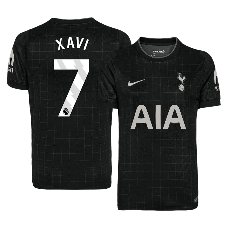 XAVI #7 Tottenham Hotspur Away Soccer Jersey 2025/26