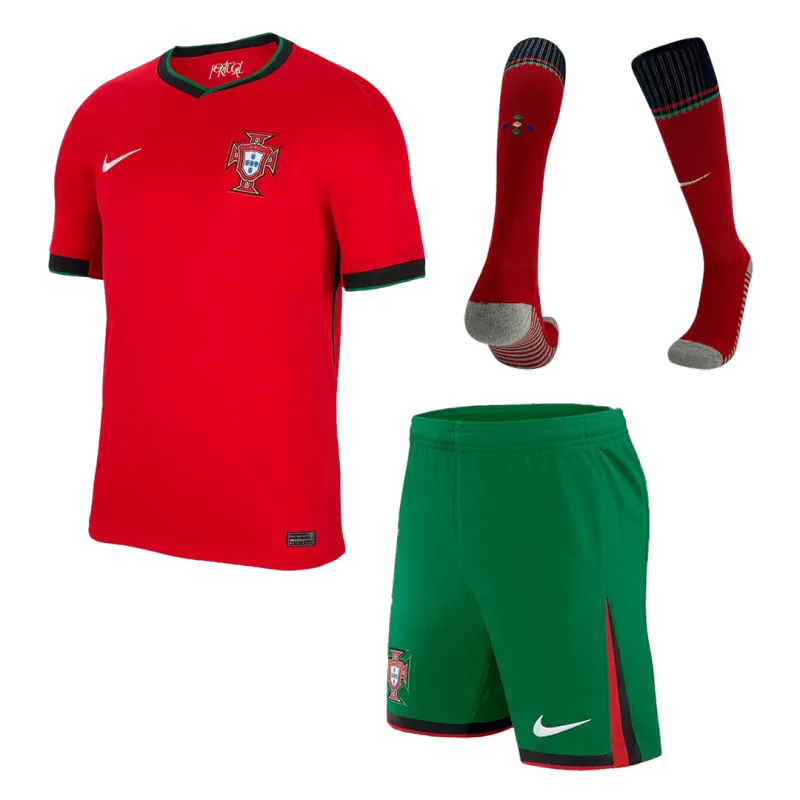 Portugal Home Jerseys Full Kit EURO 2024
