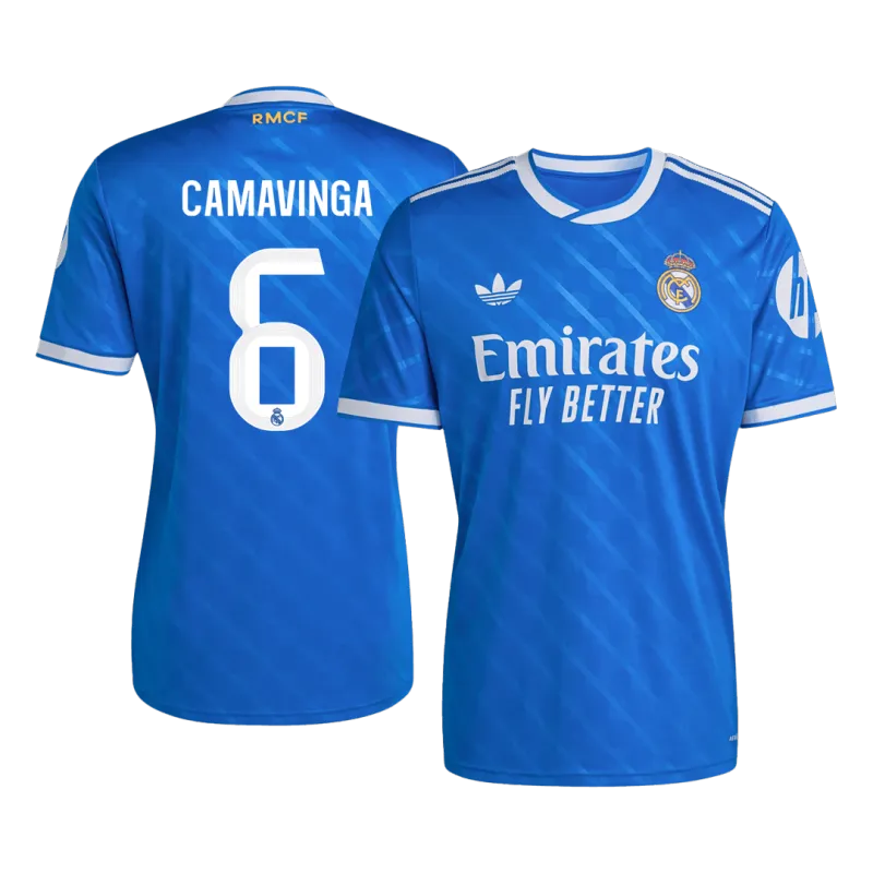 CAMAVINGA #6 Real Madrid Third Away Soccer Jersey 2025/26