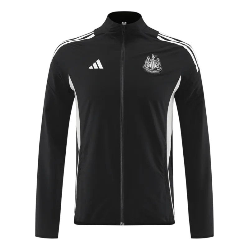 Newcastle United Windbreaker Jacket 2025/26 – Black
