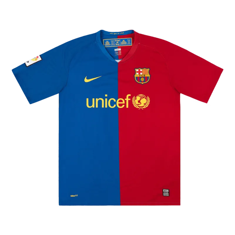 Vintage Soccer Jersey Barcelona Home 2008/09