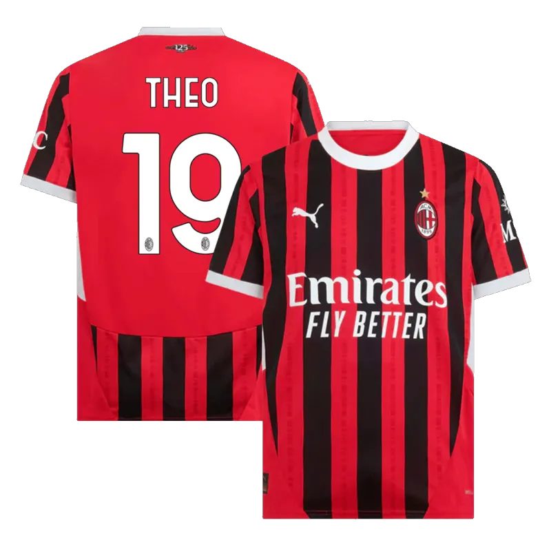 THEO #19 AC Milan Home Soccer Jersey 2024/25