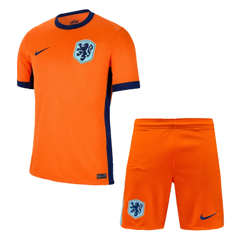 Netherlands Home Jerseys Kit EURO 2024