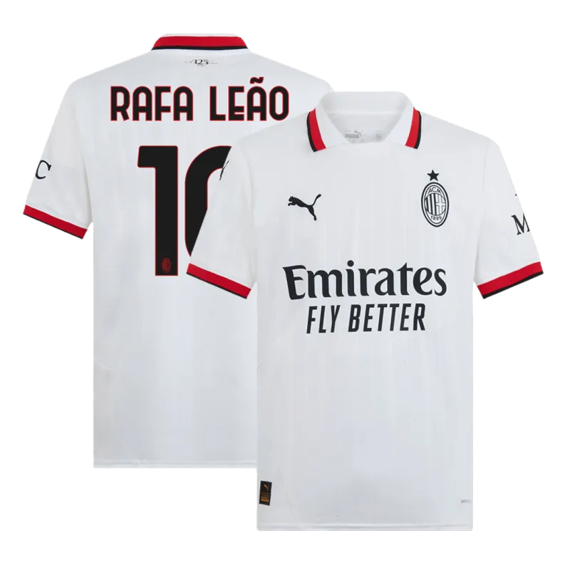 RAFA LEÃO #10 AC Milan Away Soccer Jersey 2024/25