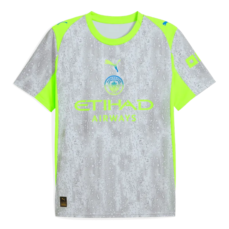 Manchester City Third Away Soccer Jersey 2025/26