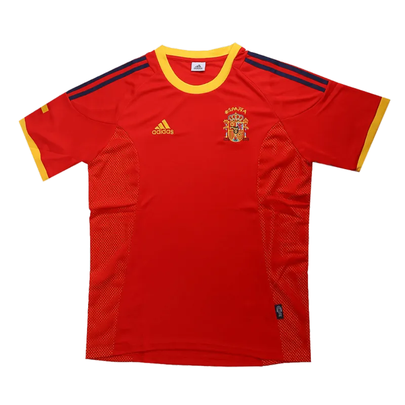 Vintage Soccer Jersey Spain Home 2002