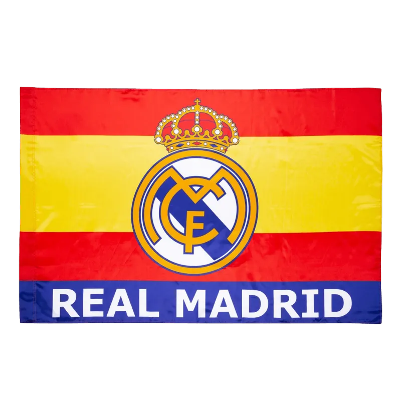 Real Madrid Team Flag Red