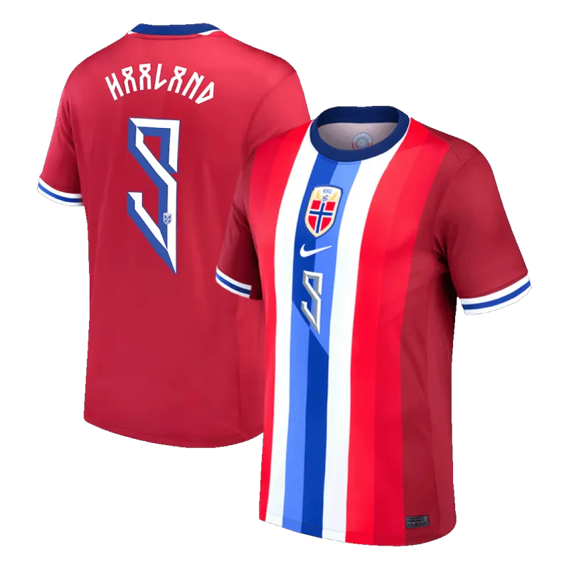 HAALAND #9 Norway Home Soccer Jersey 2024