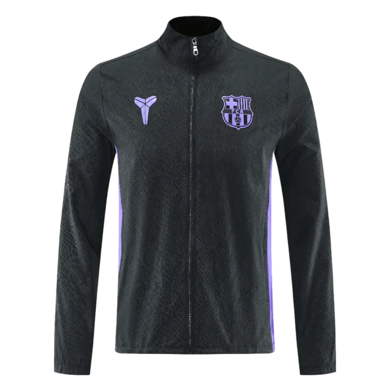 Barcelona Windbreaker Jacket 2025/26 – Black