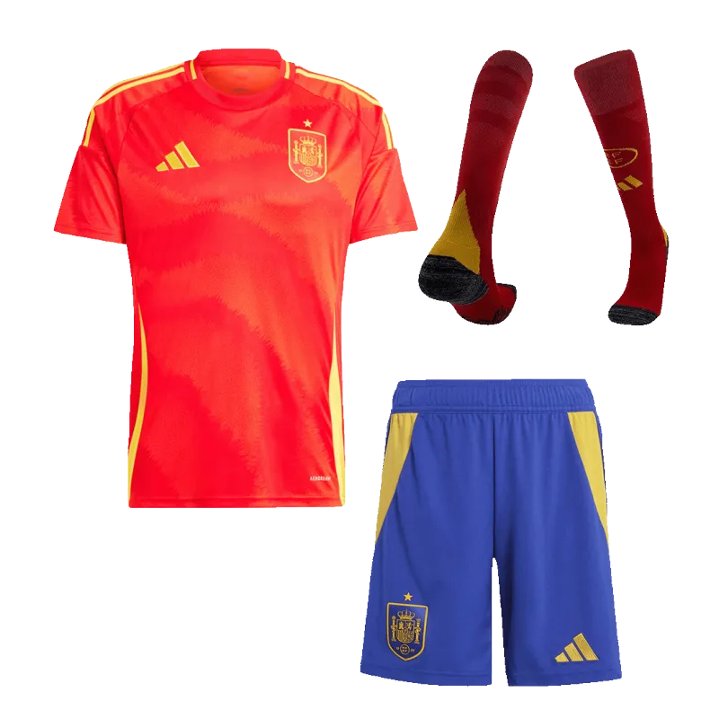 Spain Home Jerseys Full Kit EURO 2024