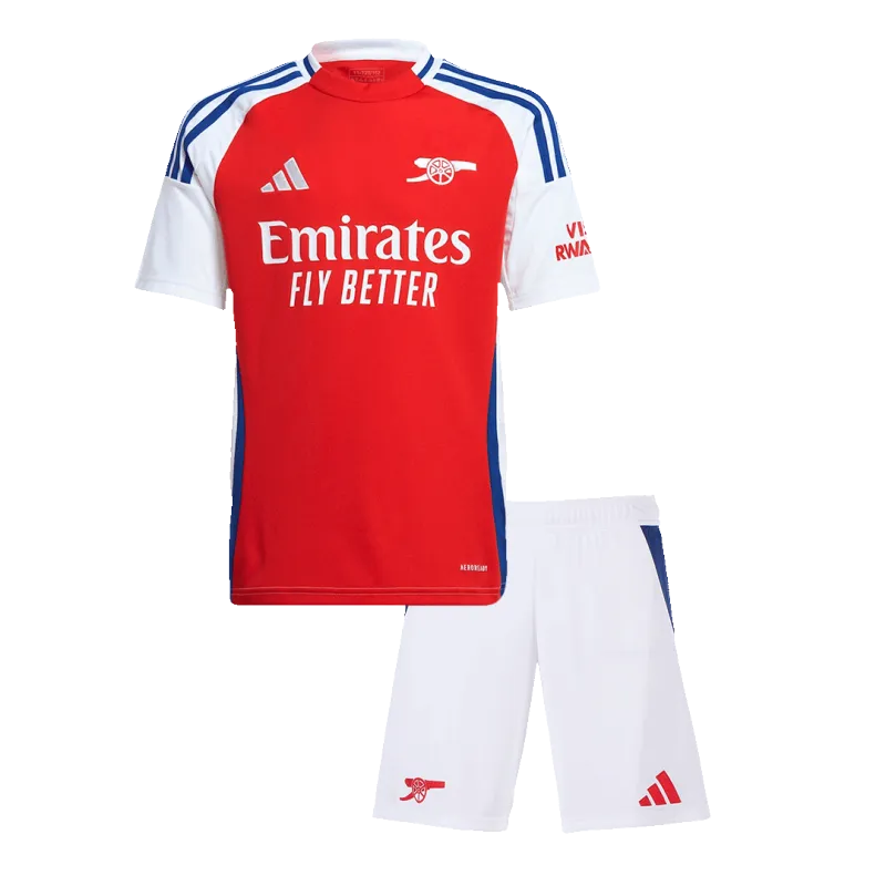 Arsenal Home Kids Soccer Jerseys Kit 2024/25