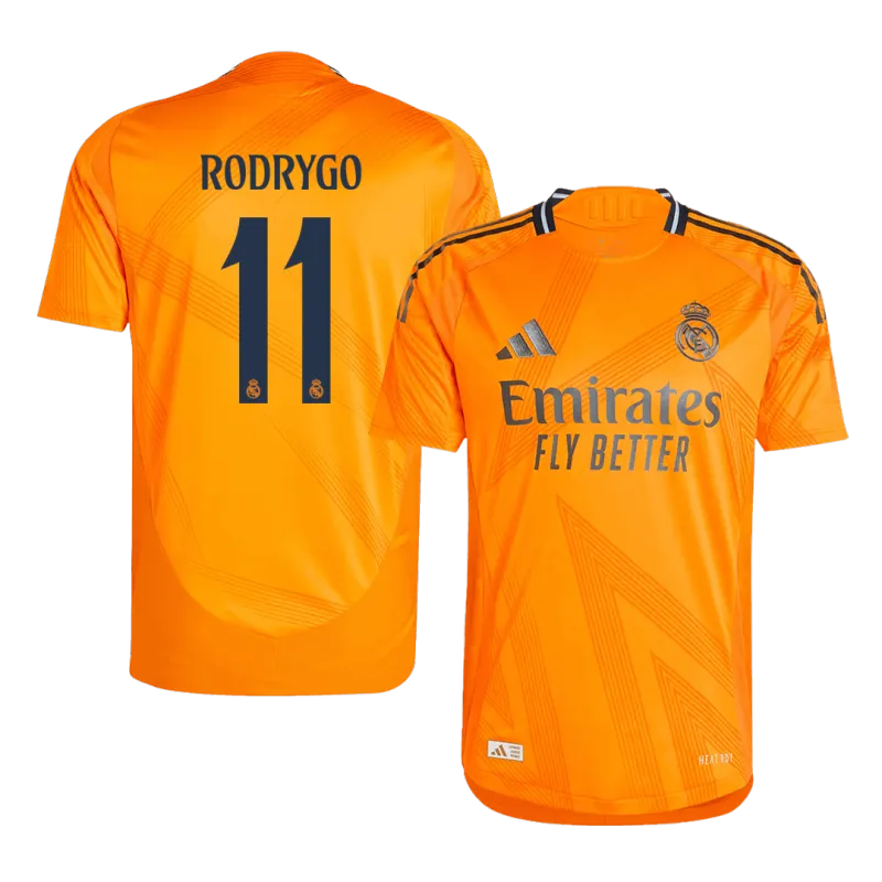 RODRYGO #11 Real Madrid Away Authentic Soccer Jersey 2024/25