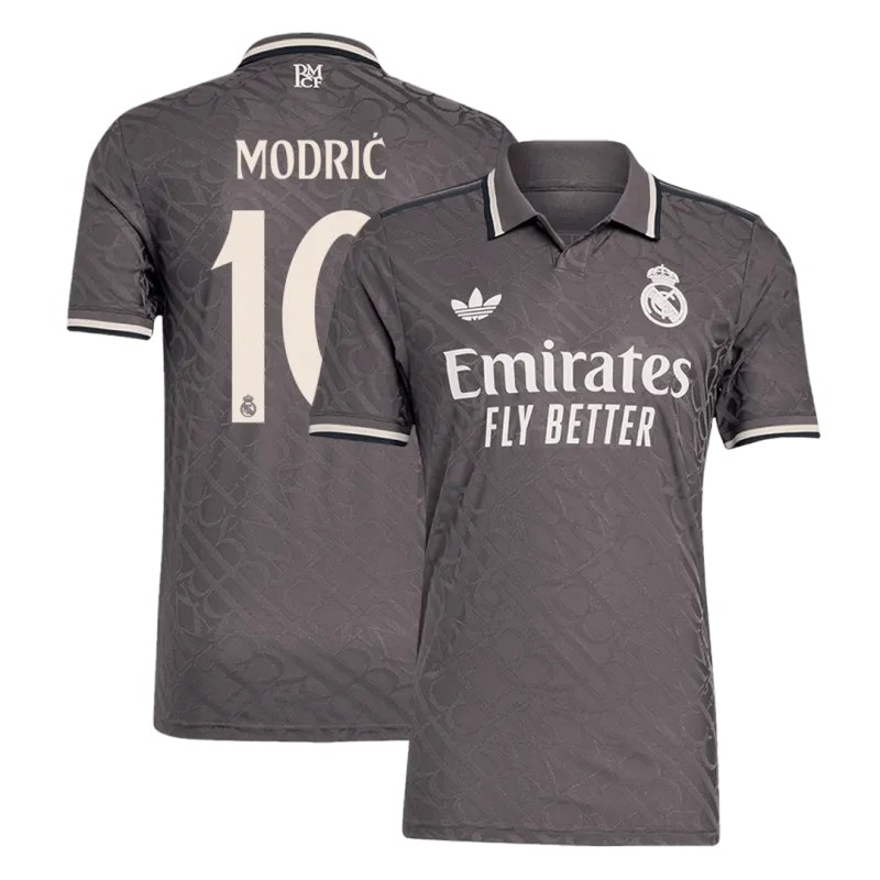 MODRIĆ #10 Real Madrid Third Away Authentic Soccer Jersey 2024/25