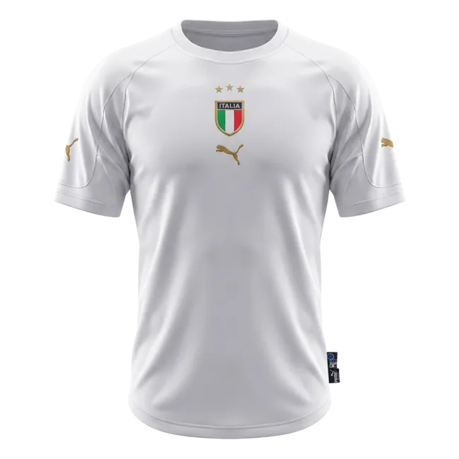 Retro Soccer Jersey Italy Away 2004